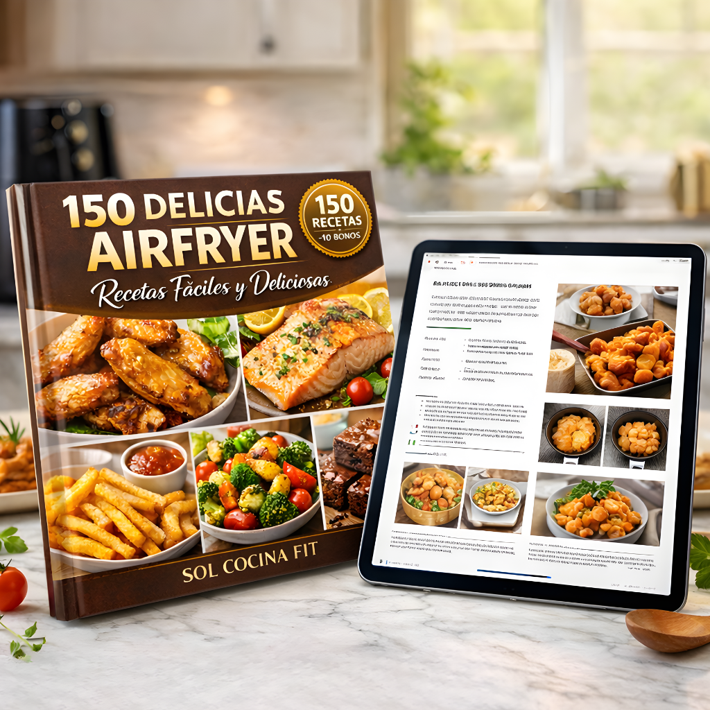 150 delicias en Airfryer. Libro Digital